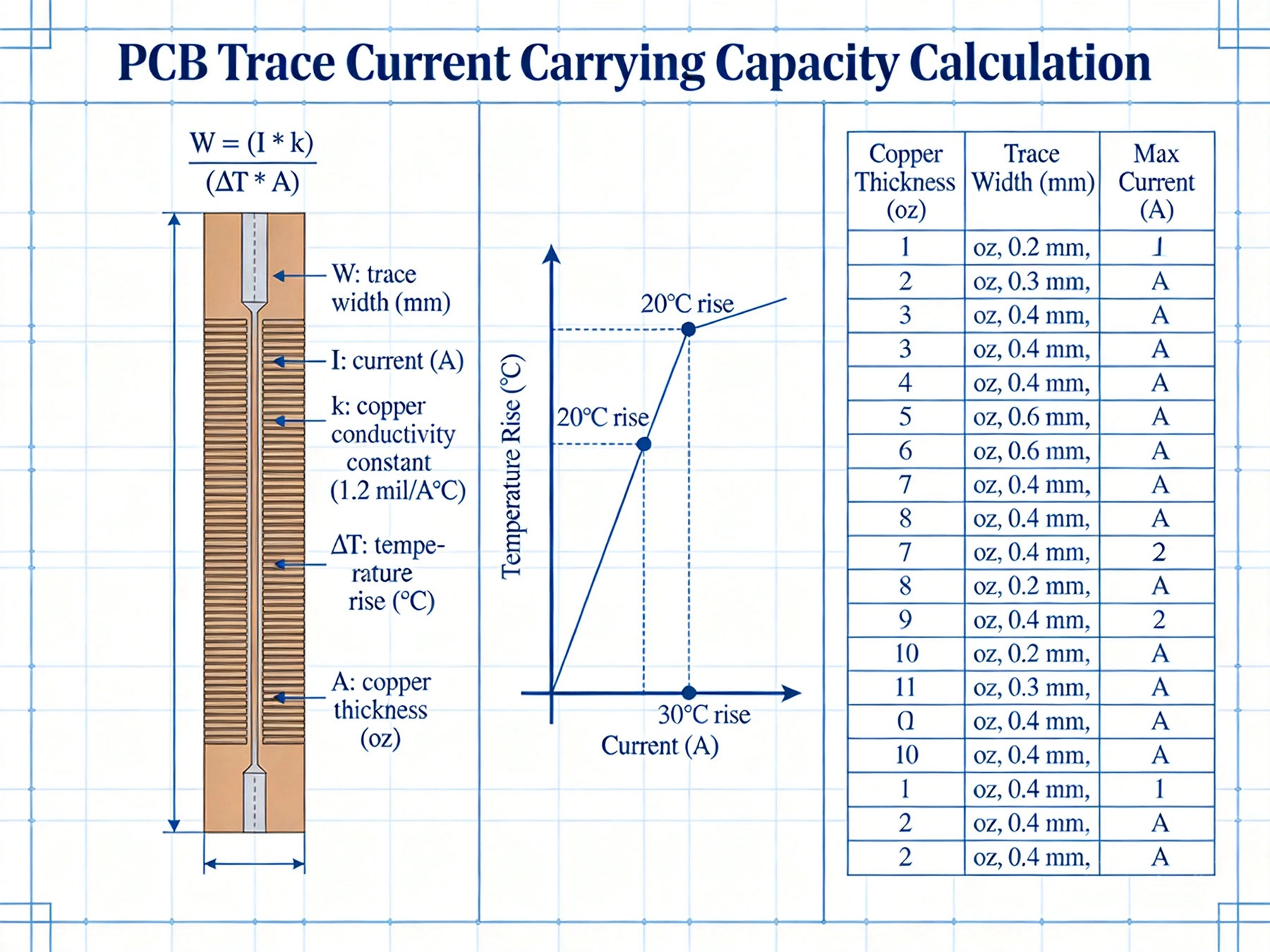 IPC-2152 Current Carrying Capacity: The Definitive PCB Trace Calculator Guide
